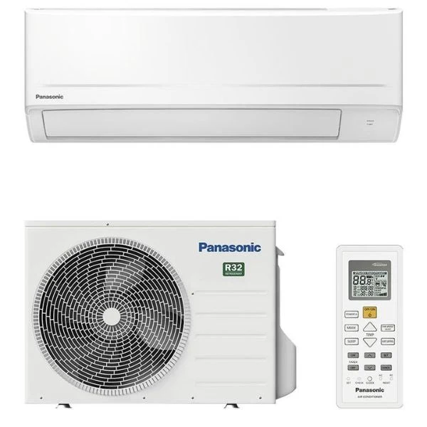 Aire Acondicionado Panasonic BZ Inverter R32 · CS‑BZ35ZKE + CU‑BZ35ZKE / CS‑BZ25ZKE + CU‑BZ25ZKE · Ultra Compacto y Super Silencioso