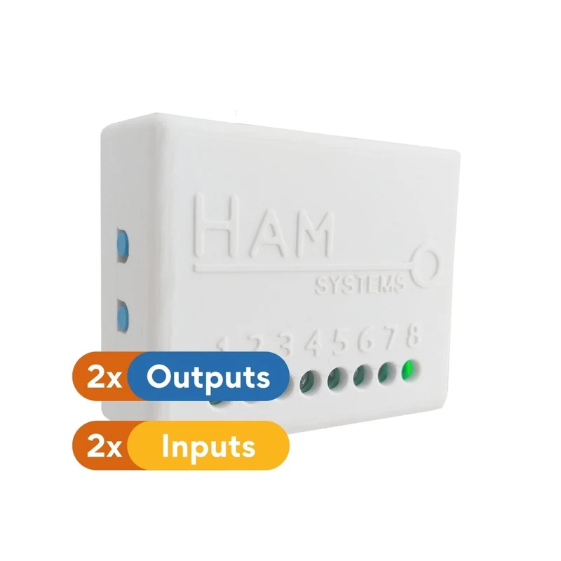 HAM Relay - WiFi relay for remote control garage doors or shutters