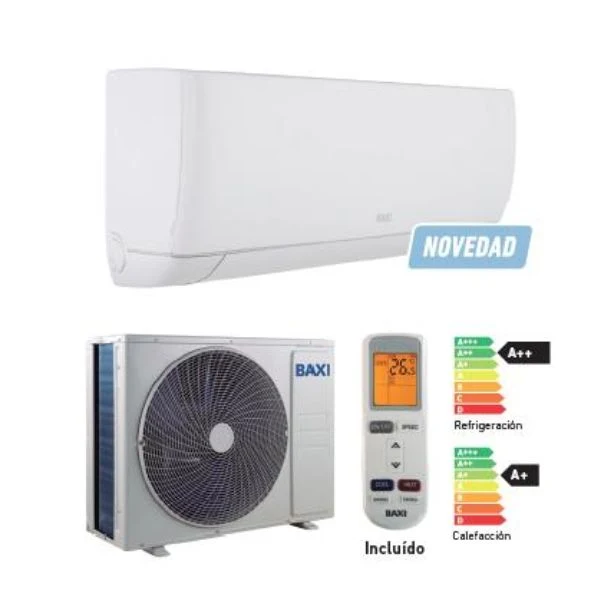 Aire Acondicionado Split Baxi Anori JSG25 · JSG35 · JSG50 · JSG70 R32 · Ultra DC Inverter