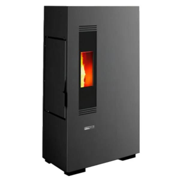 Estufa de Pellets MUNDOCLIMA BIOTHERM MILA 5 kW · Alta Eficiencia · Colores Negro o Blanco