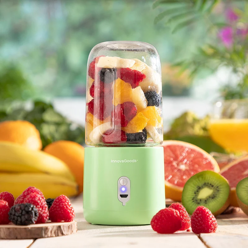 Batidora de Vaso Recargable Portátil Blendyr InnovaGoods