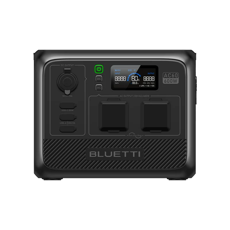 BLUETTI AC60 Estación de energía portátil | 600 W 403 Wh