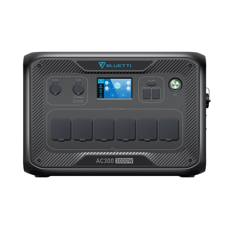 BLUETTI AC300 Generador de módulo inversor | 3.000 W (No funciona sin B300/B300K)