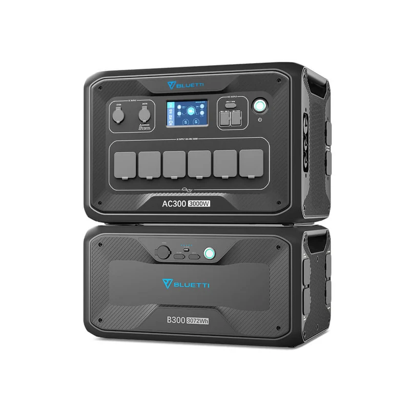 BLUETTI AC300+B300 Batería doméstica | 3.000 W 3.072 Wh