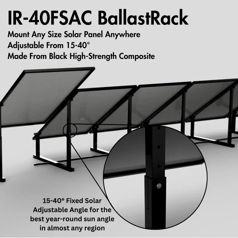 IntegraRack IR-40FSAC BallastRack Solar Module Racking System