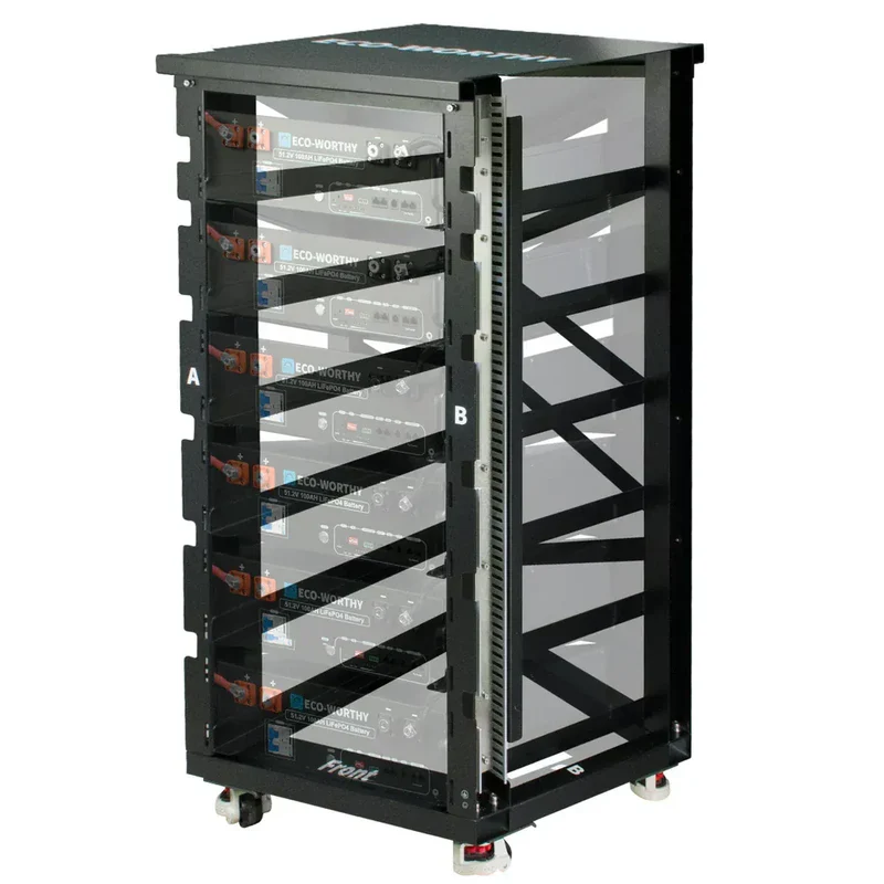 Eco-Worthy Rack6 V2 w/Busbars | For Server Rack Battery All Versions
