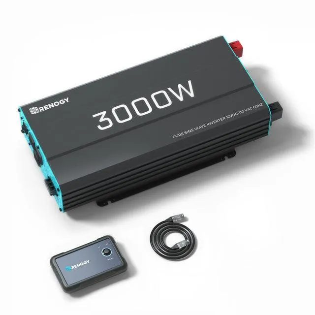 Renogy 3000W 12V Pure Sine Wave Solar Inverter
