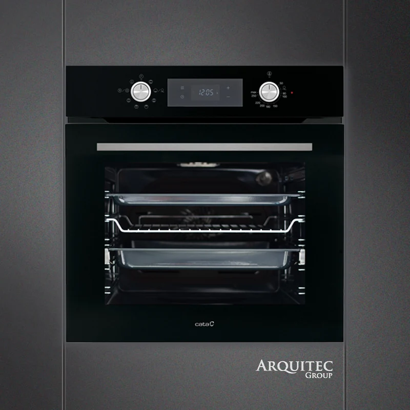 Horno Eléctrico Multifunción | Turbo circular - MDS 8007 BK - Cata