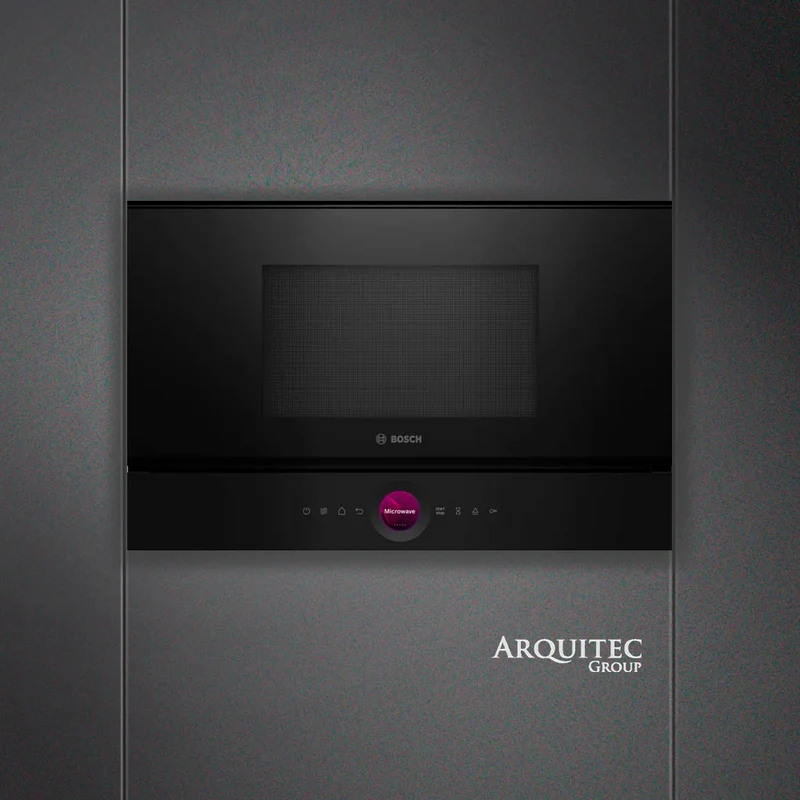 Microondas empotrable 60 cm - Apertura Derecha | Serie 8 Black - BER7321B1 - Bosch