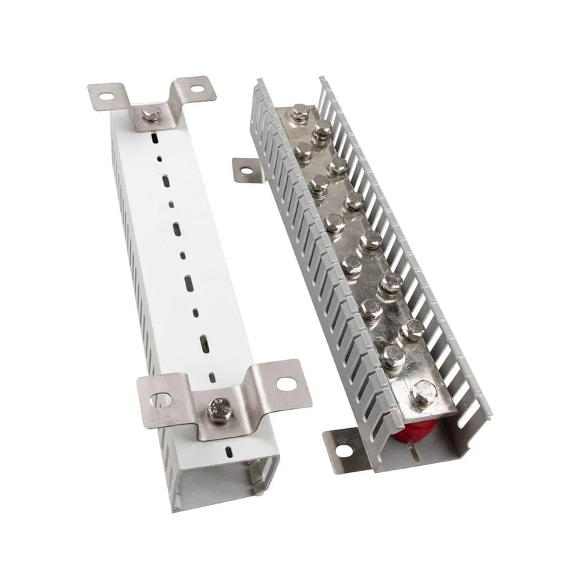 600A 12 Stud Busbars | Red & Black Kit - In Store Offer Only