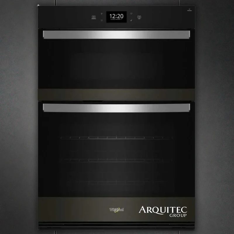 Horno combinado eléctrico 30"con Air Fry 7en 1 Negro -WOEC7030PV- Whirpool
