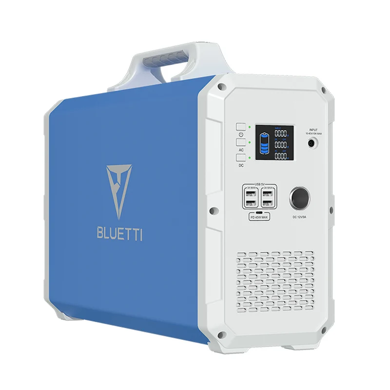 BLUETTI EB240 Estación de energía solar - 1.000 W | 2.400 Wh