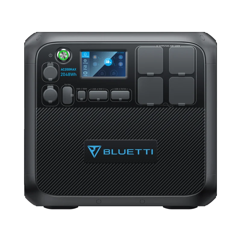 BLUETTI AC200Max Estación de energía solar | 2.200 W 2.048 Wh