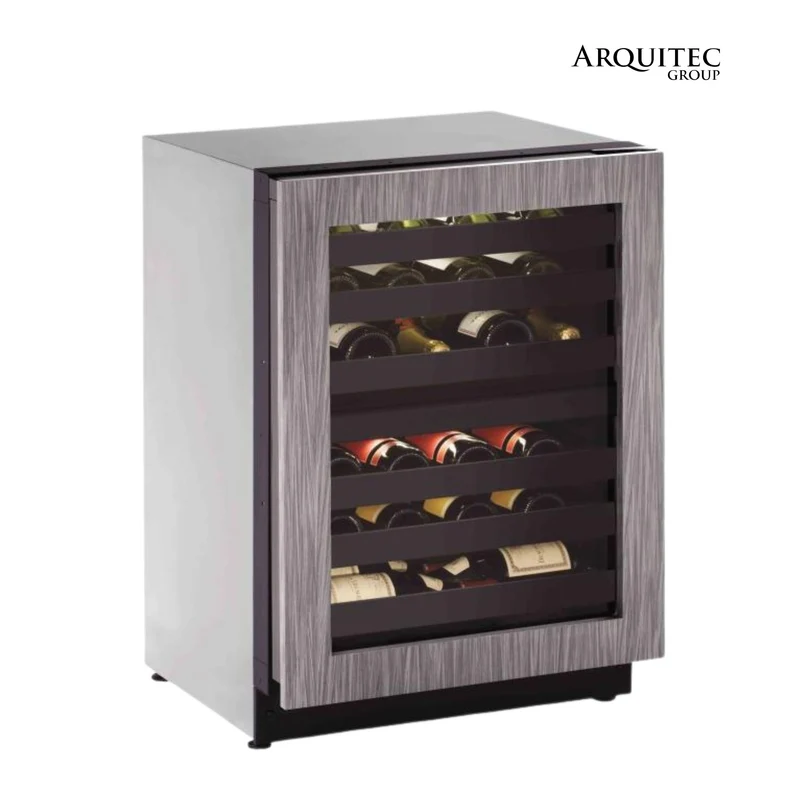Cava de vinos 24" Dual Zone Panelable serie 2000 - U-2224ZWCINT-00B - Uline