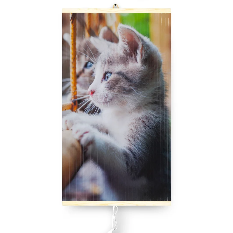 Calefactor infrarrojo - panel calefactor flexible 430W con reguladorTRIO diseño 11 cat, dimensiones 100x57cm