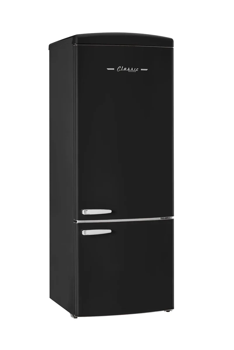 Unique UNQ-455L MB AC | 455L Matte Black Bottom Mount Refrigerator