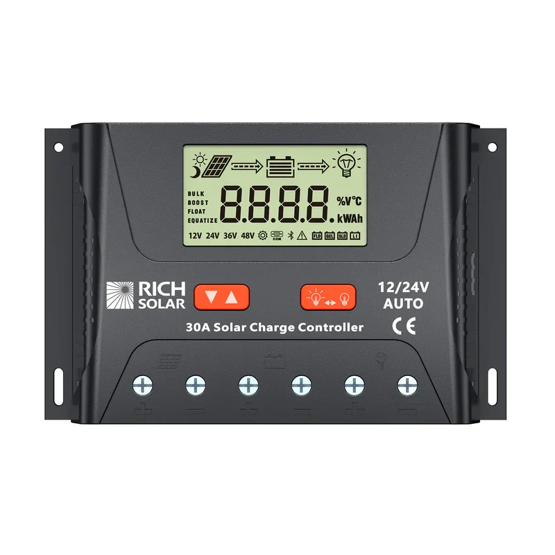 Rich Solar BRAVO LEGEND 30 | 30 Amp PWM Solar Charge Controller