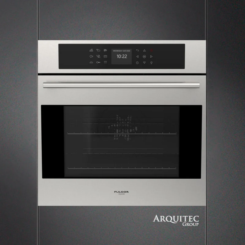 Horno Multifunción Pirolitico Pizza 60cm PIANO INOX | PLANO SILVER - FCPO6215PTEMX - Fulgor Milano