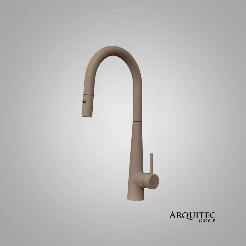 Grifería De Cocina Extensible Andromeda -FG001GS- Cohelum
