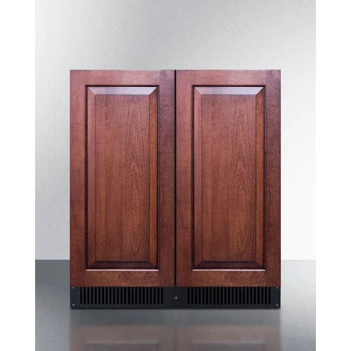 Summit FFRF3070BPNR | 30" Wide Built-In Refrigerator-Freezer