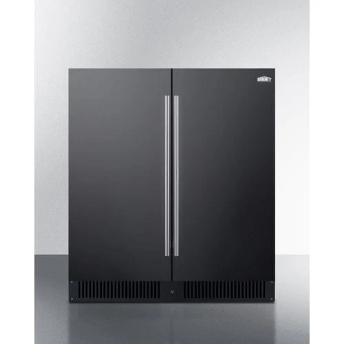 Summit FFRF3070BL | 30" Wide Built-In Refrigerator-Freezer