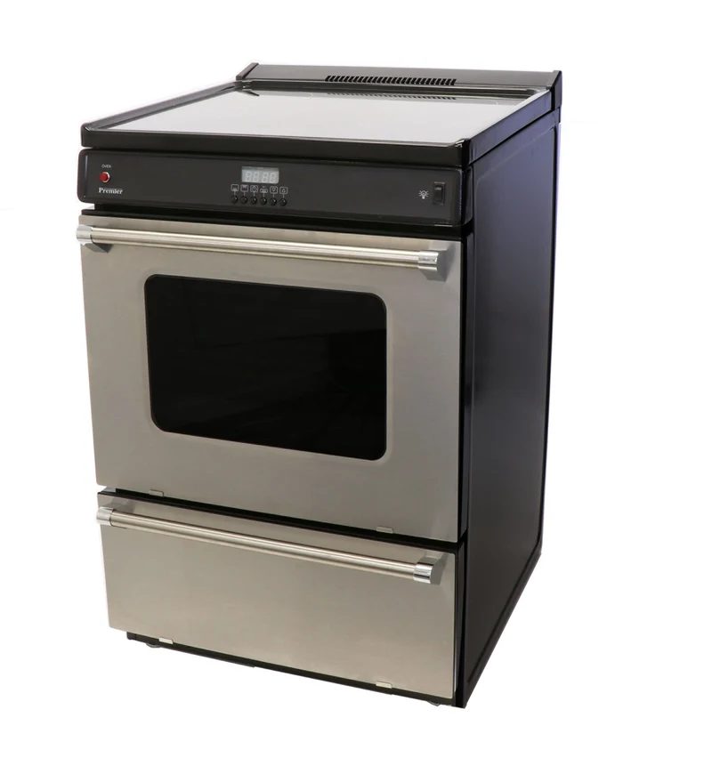 Premier ECN7XOBPX1 24" Induction Range Black with Stainless Steel