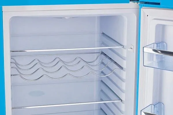 Unique 7 cu/ft Retro Bottom Mount Refrigerator UGP-215L RB AC (Robin Egg Blue)