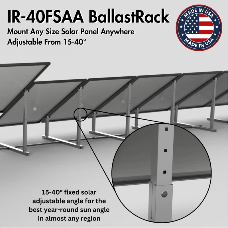 IntegraRack IR-40FSAA BallastRack Solar Module Racking System