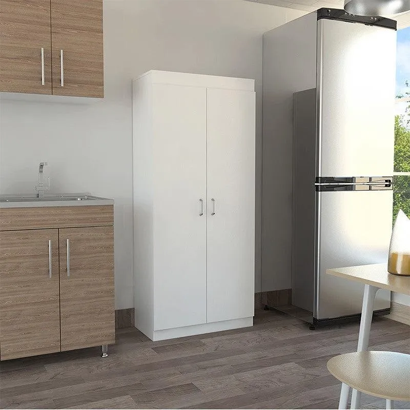 Alacena Varese, Blanco, con Dos Puertas y Múltiples Entrepaños