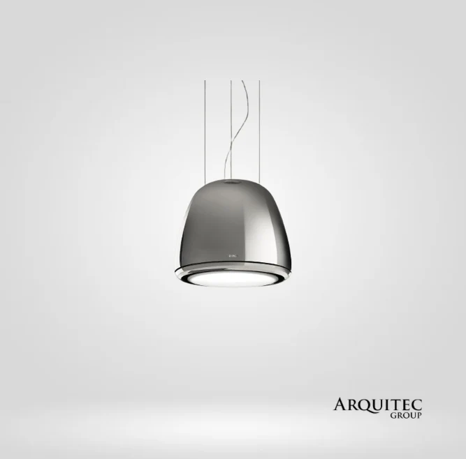 Campana colgante Edith Inox (50 Cm) -PRF0098364A- Elica