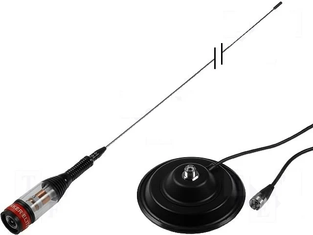 Sunker Elite CB 115 antena de una sección con imán