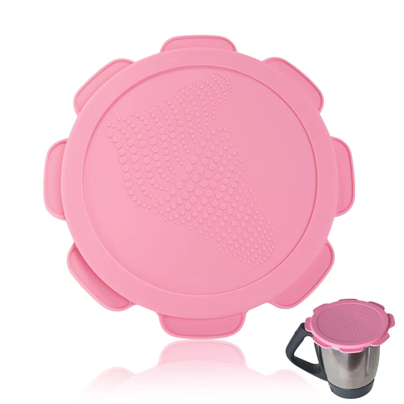mixcover Silikon Deckel wasser- & geruchsdicht für Thermomix TM5 TM6 Friend Pink