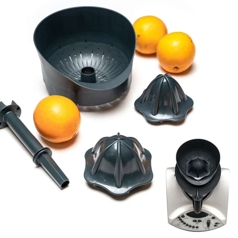 mixcover Saftpresse Orangenpresse Zitruspresse kompatibel mit Vorwerk Thermomix TM31, einfach entsaften, Entsafter