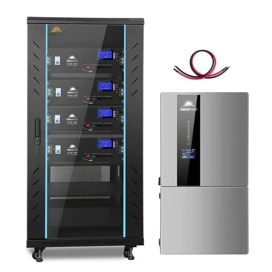 SunGoldPower SGH-11N2E-s | 11.4KW Hybrid Solar Kit | 48VDC | 20.48KWH Lithium Battery