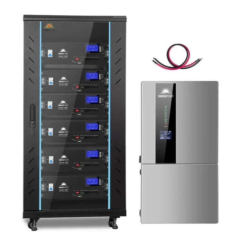 SunGoldPower SGH-11N3E-s | 11.4KW Hybrid Solar Kit | 48VDC | 30.72KWH Lithium Battery