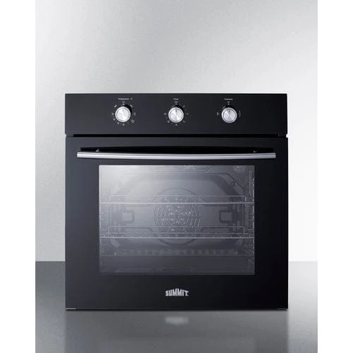 Summit SGW242BKLP | 24" Wide Gas Wall Oven