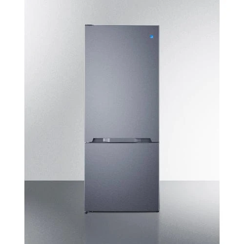 Summit FFBF154SSLHD | 28" Wide Wide Bottom Mount Refrigerator-Freezer