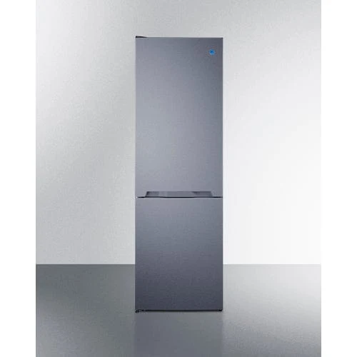 Summit FFBF124SSLHD | 24" Wide Wide Bottom Mount Refrigerator-Freezer