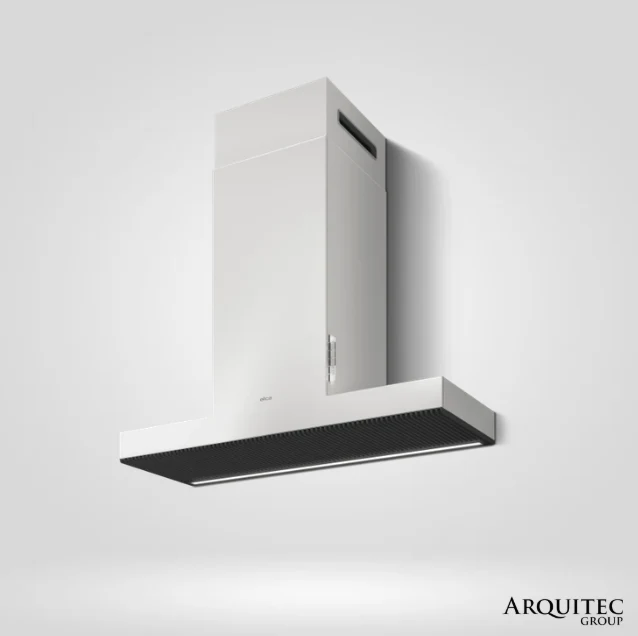 Campana de Pared Haiku White Krion 90 cm -PRF0157432- Elica