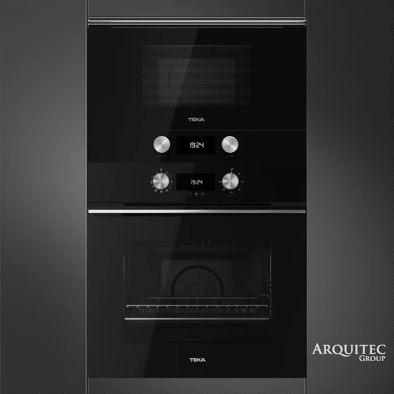 Torre de Hornos de 60 cm | Urban Colors - Microondas ML 8220 BIS L + Horno Eléctrico HLB 8400