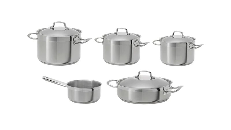 SET DE BATERÍA DE INDUCCIÓN DE 9 PIEZAS - TEKA