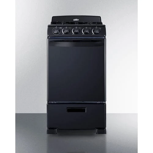 Summit RG201B | 20" Wide Gas Range