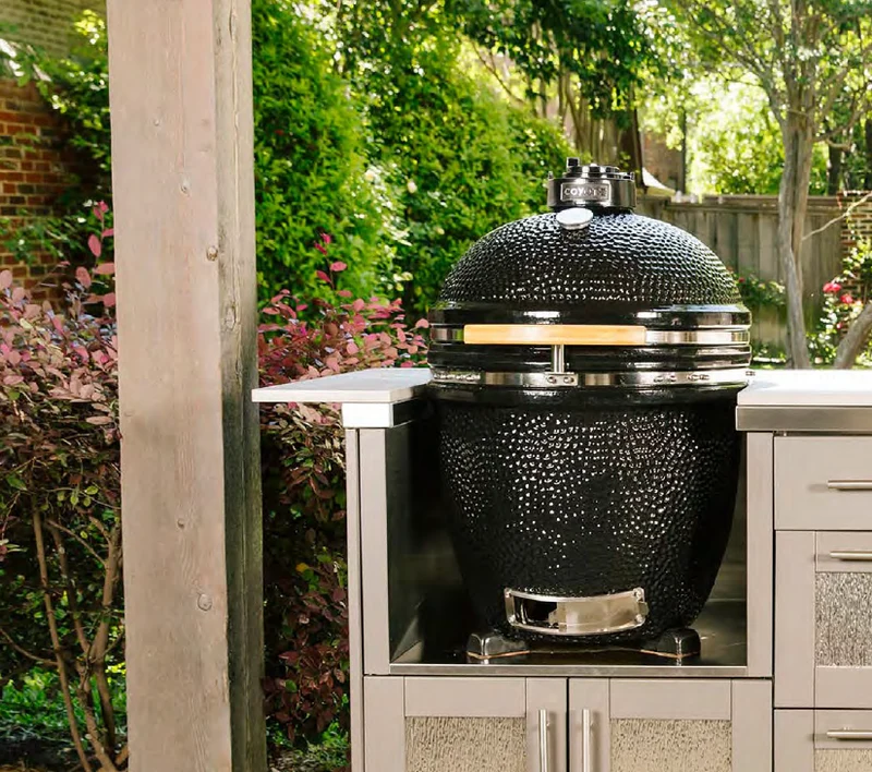 Asador de carbón cerámico + Accesorios de asado - C1CHCS+ASADO-ACC - Coyote