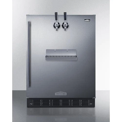 Summit SBC7BRSFRTPCFADA | 24" Wide Front Tap Built-In Cold Brew Coffee Kegerator