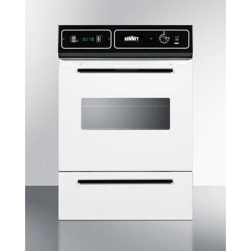 Summit WEM715KW | 24" Wide Electric Wall Oven | 115V