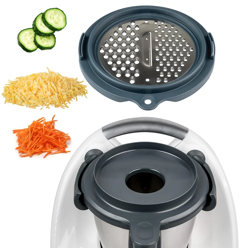 mixcover Reibe für Gemüse, Obst und Käse Gemüsereibe für den Thermomix TM6 und TM5