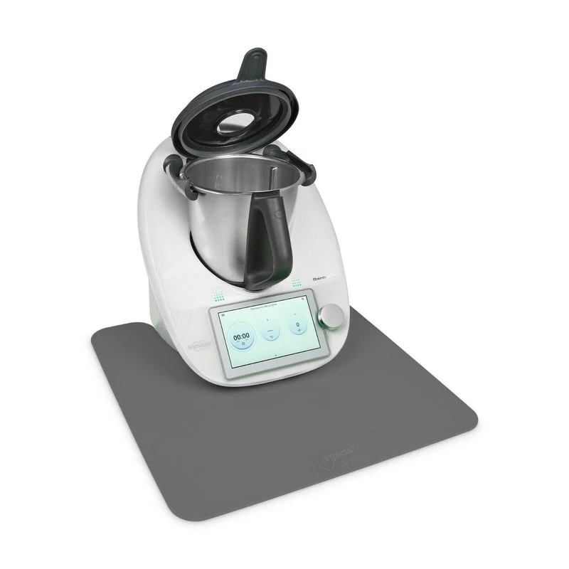 Lid-up Dripless Arbeits- & Vorlagematte GRAU kompatibel mit dem Thermomix TM6 TM5 TM31