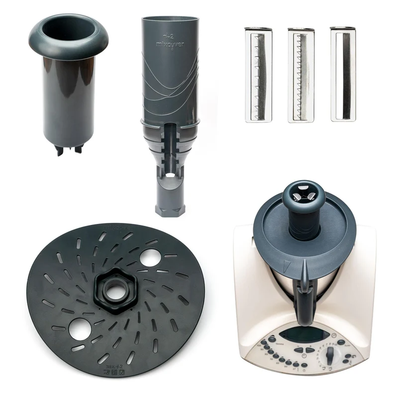 mixcover Spiralschneider Gemüsenudeln schneiden kompatibel mit Thermomix TM31