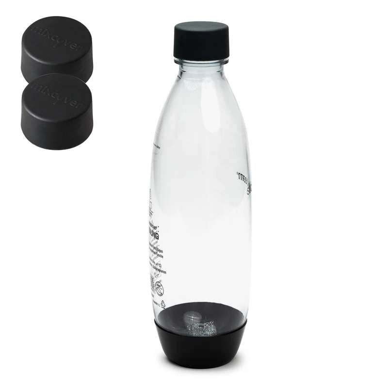 mixcover Ersatzdeckel passend für SodaStream PET Kunstoffflaschen 2er Set