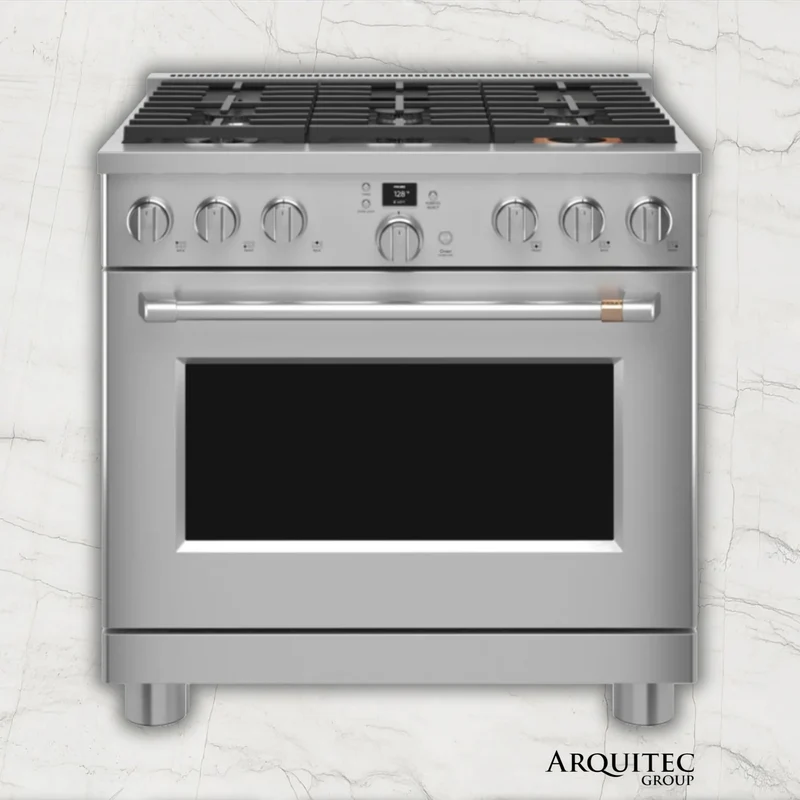 Cubierta Range Acero inoxidable | 36" 90cm - C2Y366P2TS1 - GE Café